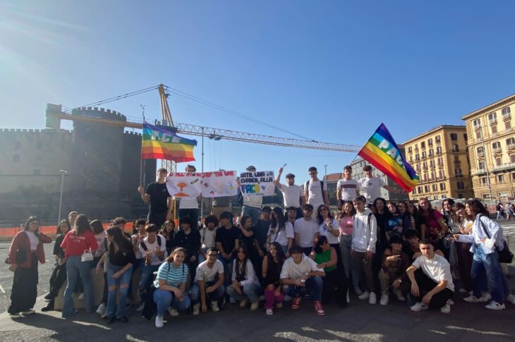 Liceo Quercia manifestazione