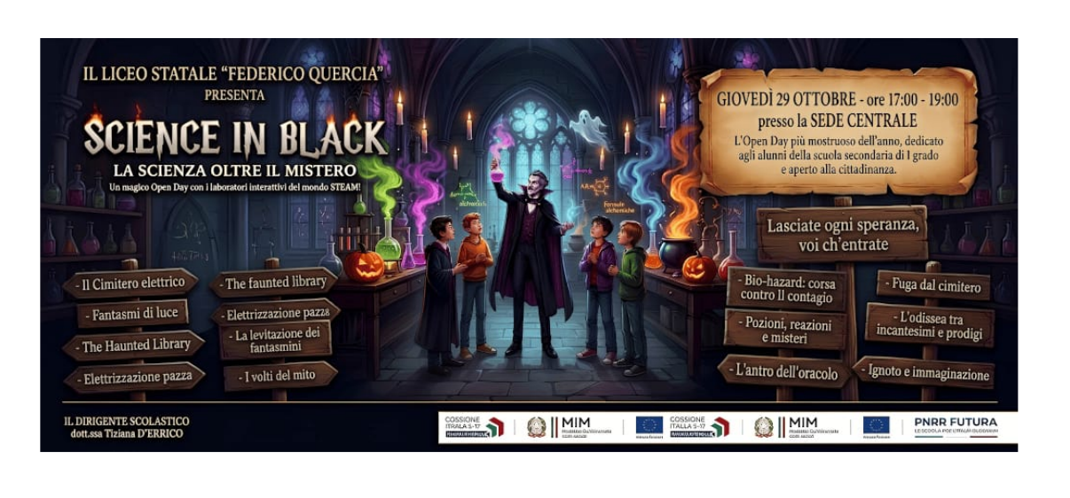 SCIENCE IN BLACK - La Scienza oltre il mistero